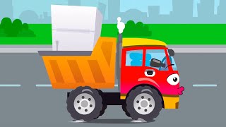 O caminhão e a geladeira cheia de doces - Cars Stories - Desenhos animados para crianças
