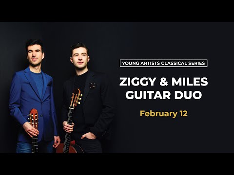 ZIGGY MILES GUITAR DUO Coming To The Kravis Center February 12 2025 