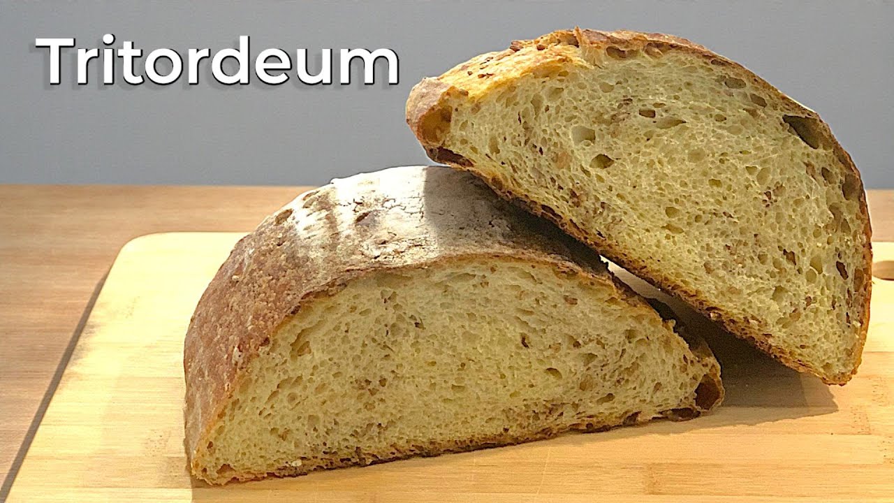 Así se hace pan tritordeum malteado | Receta completa