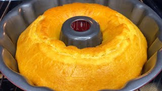 Lemon cake that melts in your mouth! Cake in 5 minutes! Simple Italian Recipe!