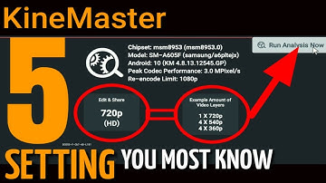 Advance !! 5 best hidden setting in KineMaster।