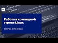 Вебинар &quot;Работа в командной строке Linux&quot;, Владимир Ольшевский