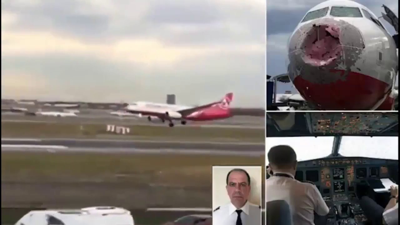 AMAZING Hero Pilot's Emergency Landing Filmed in Istanbul