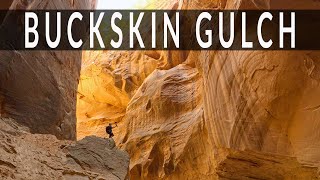 Hiking the Longest and deepest slot canyon in the world - Buckskin Gulch