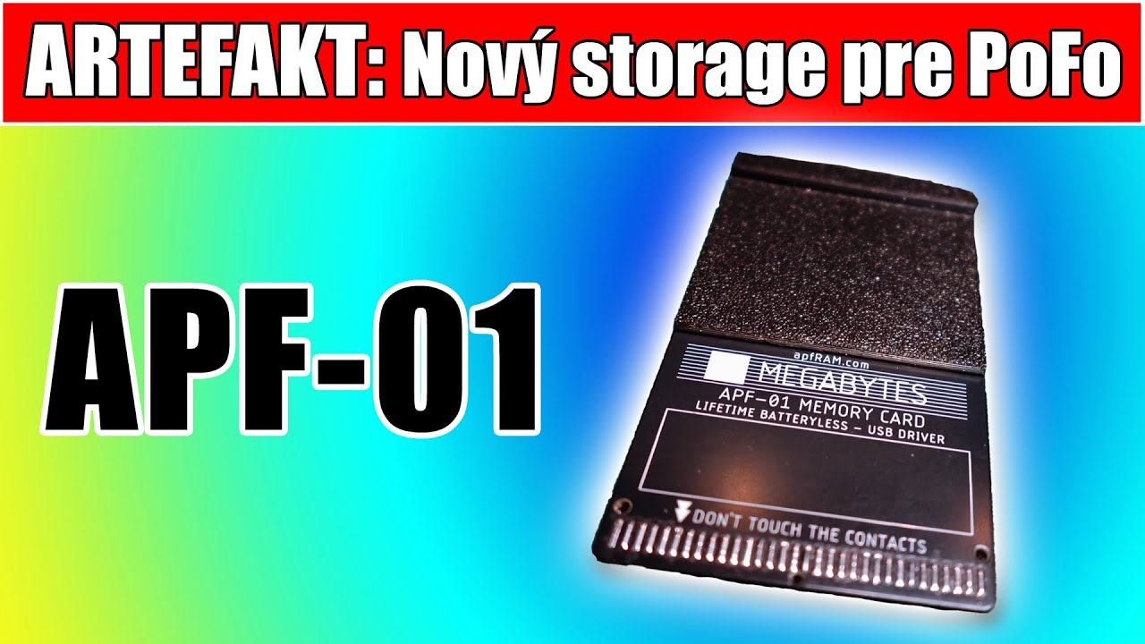 APF-01 - nové úložisko pre starú mašinu [Artefakt] [Retro-Tech] [ep39]