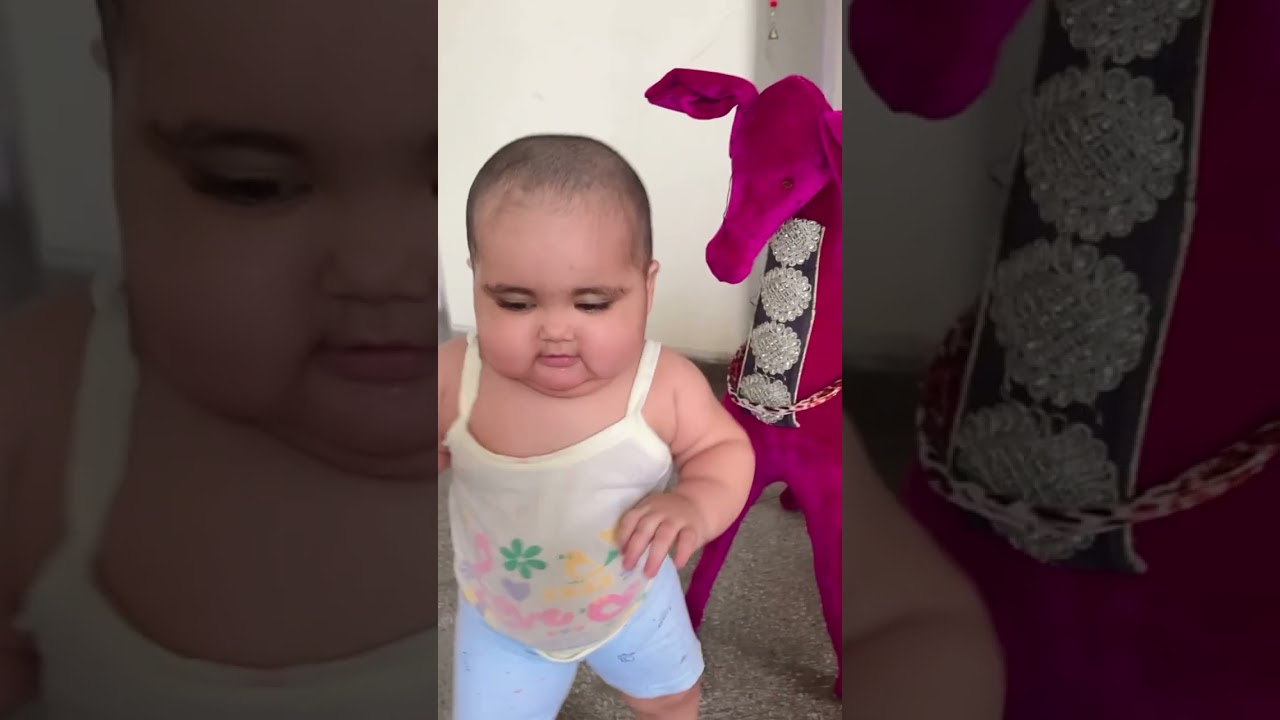 Arya ko mila new friend 👶🐴 par new friend ko yaad bas abhi thodi der ke liye hi rakhegi 😂