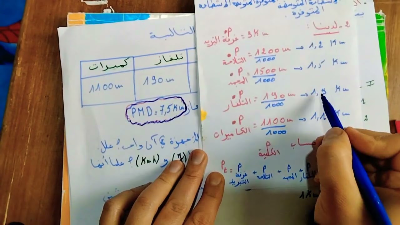 نموذج فرض الفيزياء للسنة3متوسط التكملة في صندوق الوصف