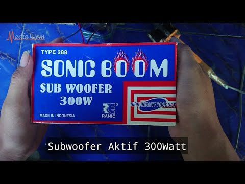 Rakit & Review Power Aktif Subwoofer Sonic Boom 300watt - horeghhhh