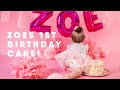 I&#39;m sharing Zoe&#39;s First Birthday Cake Recipe with you!