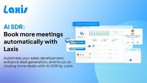 AI SDR by Laxis | AI Email Outreach | AI Cold Call | AI Prospecting | AI Sales Automation | AI BDR