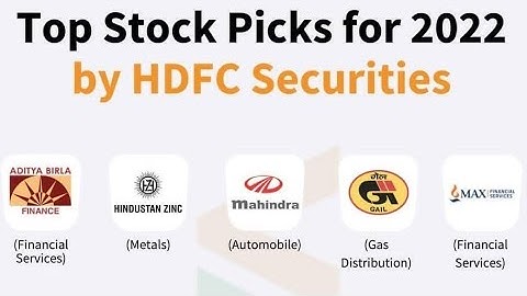 जानिए HDFC SECURITIES की TOP SHARES PICKS 2022 के लिए | WHICH STOCK TO BUY FOR 2022 | QUALITY STOCKS