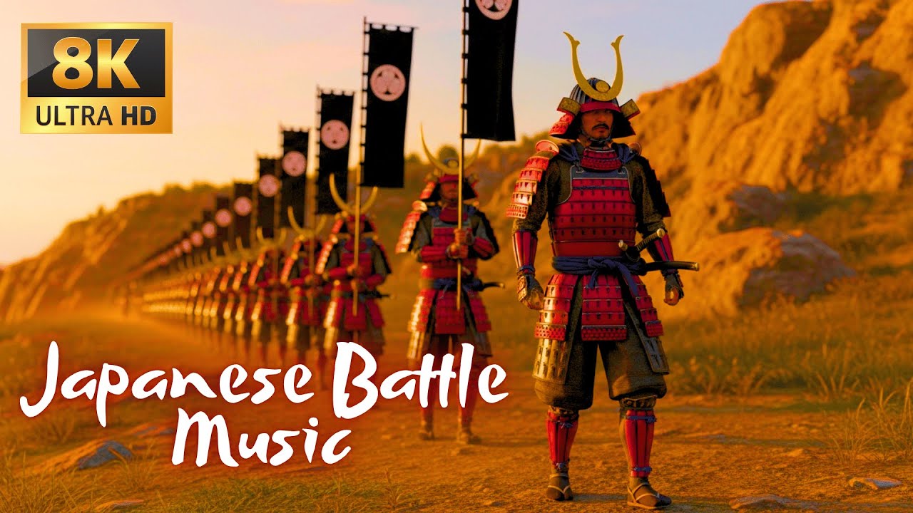 Battle Music of the Samurai Warriors | Epic Samurai Taiko Battle