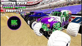 MONSTER TRUCK Monster Jam TRACK TESTER Freestyle Series With RRC Family Gaming! #3