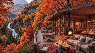 Autumn Piano at a Forest Cabin 🍂 Relaxing Soft Piano Music for Reading, Work & Study screenshot 4