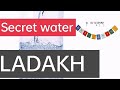 Secret water ladakh exploring cave with secret water  nature explore ladakh