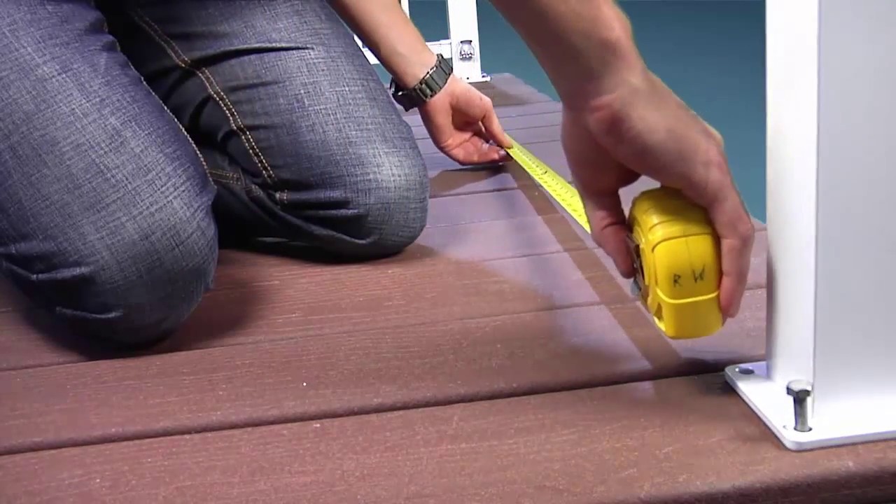 How to Install: Picket and Glass Aluminum Railings