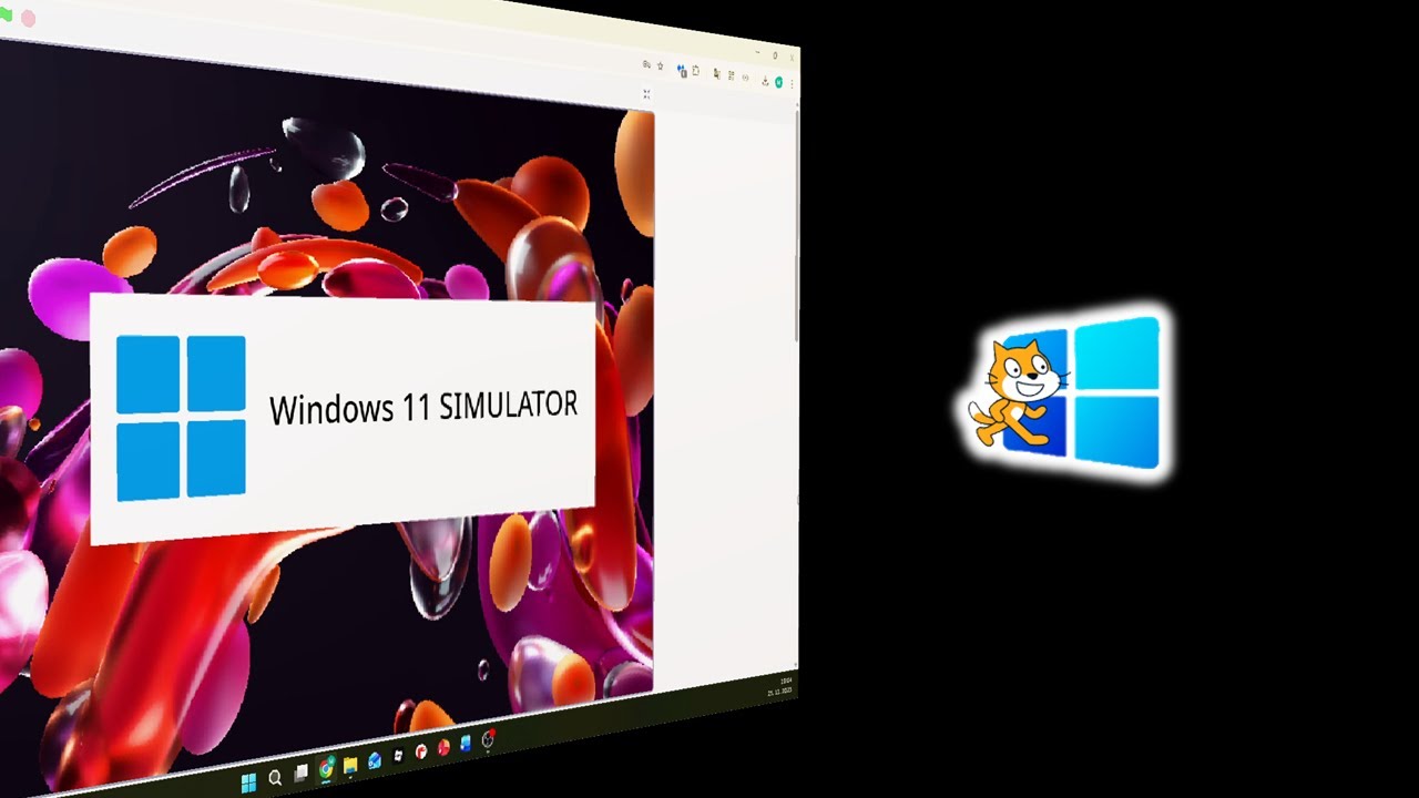 Windows 11 SIMULATOR in Scratch - YouTube