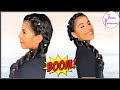 Trenza De  Cordón | Trenza De  2 Cabos | TWISTED ROPE BRAID HAIR TUTORIAL | Peinados Fáciles