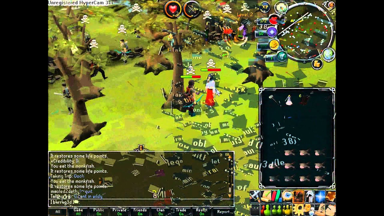 runescape pure pking 2012  [epic combos] -i b4rr4g3d i - watch in 1080
