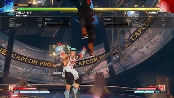 SFV LUKE VT2 650 DMG COMBO