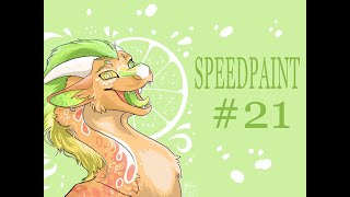 Citri (OC Drawing) -  Speedpaint #21