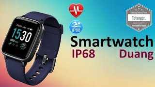 Duang Montre Connectée - Duang Smart Watch - IP68 - Veryfit pro - ID205L - Unboxing