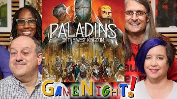 Paladins of the West Kingdom - GameNight! Se7 Ep37 - How to Play and Playthrough