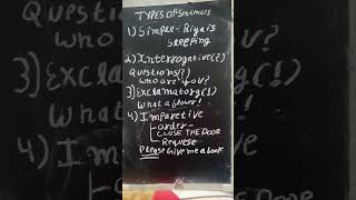 please subscribe #types of sentences #song