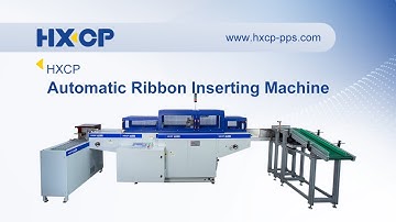 HXCP HX2000 Automatic Diary/Notebook Book Block Ribbon Inserting Machine