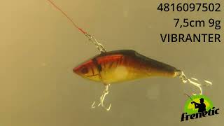 Frenetic Wobbler Vibranter | Hossz: 7,5 Cm, Szín: Narancs / Sárga, Tömeg: 9 G videó