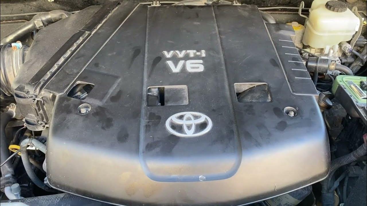 2007 Toyota FJ Cruiser Mass Air Flow Sensor removal, clean and