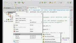 paste code to eclipse