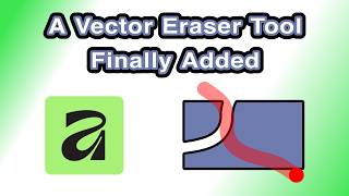 A Vector Eraser Tool Finally Added in Affinity