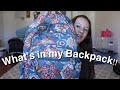 What’s in my Backpack 2020