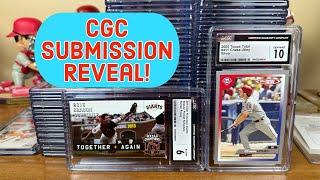 76 Card CGC Sports Card Grading Submission Reveal!