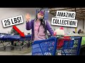 I BOUGHT 25LBS OF GLASS AT THE GOODWILL OUTLET BINS!  [ I FOUND THE COLLECTION SO I BOUGHT IT ALL! ]