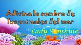 Adivina la sombra de los animales del mar