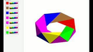 Realization of Heawood's Map on a Toroidal Polyhedron