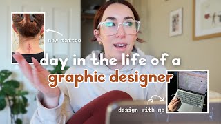 DAY IN THE LIFE OF A GRAPHIC DESIGNER (designing a product and NEW tattoo) by Megan Weeks 1,541 views 3 months ago 30 minutes