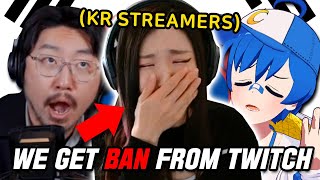 Korean streamers&#39; reactions to Twitch Korea streamer ban