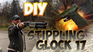 STIPPLING GLOCK 17 | DIY | сделай сам