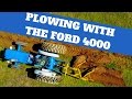 Working With The Plow - '71 Ford 4000 (GoPro) 4K