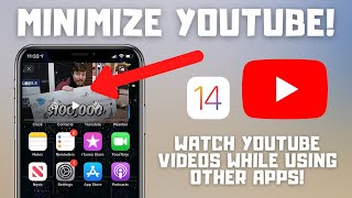 How to Watch YouTube Videos While Using Other Apps on iPhone! (2024) screenshot 2