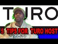 WHAT YOU NEED TO KNOW BEFORE BECOMING A TURO HOST [5 TIPS FOR NEW TURO HOST]
