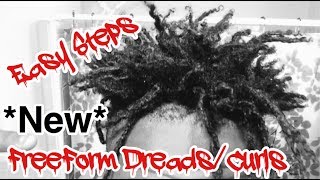 FreeForm MEN CURLY HAIR Tutorial