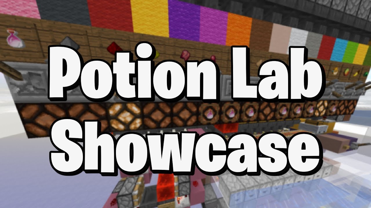 Automatic Potion Lab Showcase - Minecraft 1.14 (any version) - YouTube