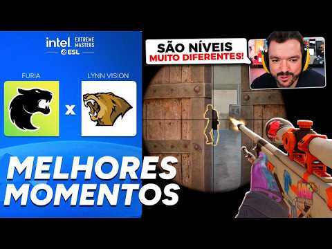 ESTREIA DA FURIA E DO EMILIA! FURIA vs LYNN VISION - MELHORES MOMENTOS COM GAULES - IEM CHENGDU 2025