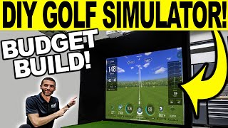 Home Golf Simulator - SEE MY NEW AFFORDABLE DIY SETUP! 2023 Updates! (Mevo+ & SkyTrak Demo) screenshot 3