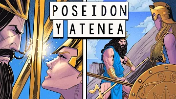 ¿Es Atenea hija de Poseidón?