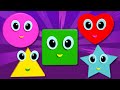 Shapes Song | Songs For Children And Kids | Learn Shapes With Colors
